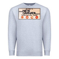 Heather Grey welcome to new granada! Premium Sweatshirt - PixelFlow