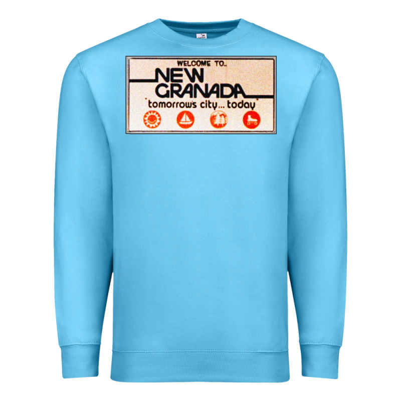Welcome To New Granada! Premium Sweatshirt by PixelFlow | Teevron