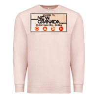 Pale Pink welcome to new granada! Premium Sweatshirt - PixelFlow