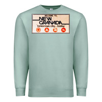 Seafoam welcome to new granada! Premium Sweatshirt - PixelFlow