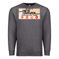 Charcoal Heather welcome to new granada! Premium Sweatshirt - PixelFlow