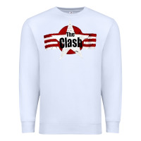 White Old Rock 1976 Clash Premium Sweatshirt - PixelFlow