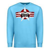 Ocean Blue Old Rock 1976 Clash Premium Sweatshirt - PixelFlow