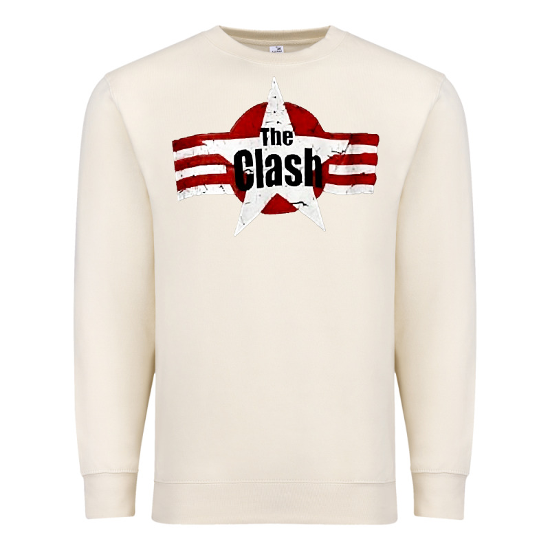 Old Rock 1976 Clash Premium Sweatshirt by PixelFlow | Teevron