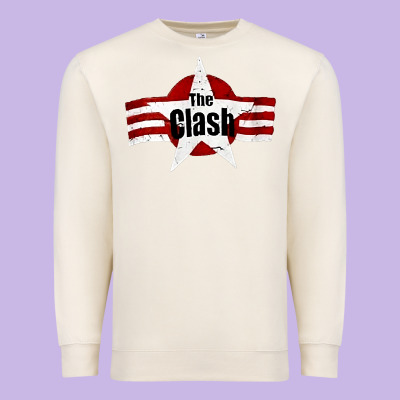 Old Rock 1976 Clash Premium Sweatshirt Designed By Pixelflow