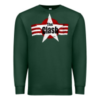 Sports Green Old Rock 1976 Clash Premium Sweatshirt - PixelFlow