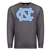 Charcoal Heather unc tar heels Premium Sweatshirt - PixelFlow