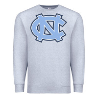 Heather Grey unc tar heels Premium Sweatshirt - PixelFlow