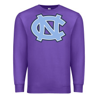 Purple unc tar heels Premium Sweatshirt - PixelFlow
