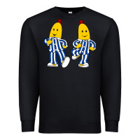 Black bananas double Premium Sweatshirt - PixelFlow