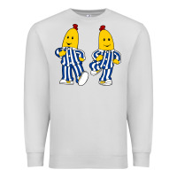 Dove Grey bananas double Premium Sweatshirt - PixelFlow