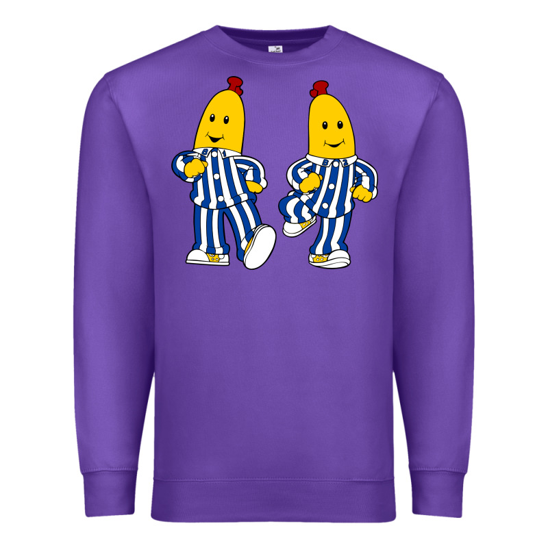 Bananas Double Premium Sweatshirt by PixelFlow | Teevron