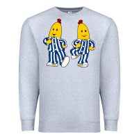 Heather Grey bananas double Premium Sweatshirt - PixelFlow