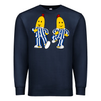 Navy bananas double Premium Sweatshirt - PixelFlow