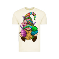 Vintage Arctic Easter Holding Eggs Gnome Vintage Tee - BundleAndBundleShop