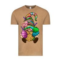 Vintage Camel Easter Holding Eggs Gnome Vintage Tee - BundleAndBundleShop
