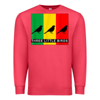 Cardinal THREE LITTLE BIRDS Premium Sweatshirt - PixelFlow