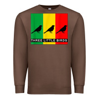 Chestnut THREE LITTLE BIRDS Premium Sweatshirt - PixelFlow