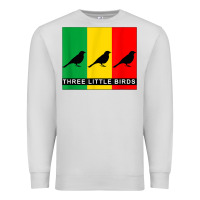 Dove Grey THREE LITTLE BIRDS Premium Sweatshirt - PixelFlow