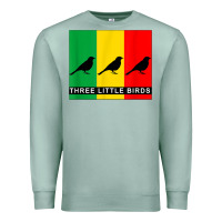 Seafoam THREE LITTLE BIRDS Premium Sweatshirt - PixelFlow