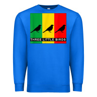 True Royal THREE LITTLE BIRDS Premium Sweatshirt - PixelFlow