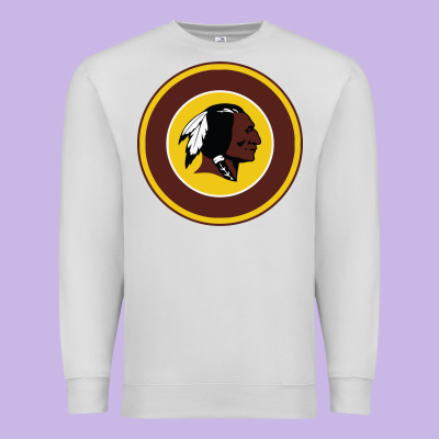 The Indian Red Skins Clasic Premium Sweatshirt Designed By Pixelflow