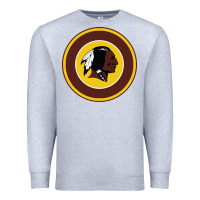 Heather Grey the indian red skins clasic Premium Sweatshirt - PixelFlow