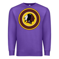 Purple the indian red skins clasic Premium Sweatshirt - PixelFlow