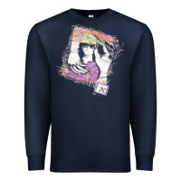 Navy Kim Mitchell, the Kim Mitchell, Kim Mitchell art, Kim Mitchell vintage Premium Sweatshirt - PixelFlow