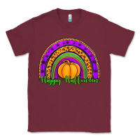 Burgundy happy halloween rainbow Classic Tee - Jasminsmagicworld