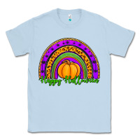 Dusty Blue happy halloween rainbow Classic Tee - Jasminsmagicworld