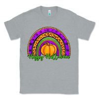 Heather Grey happy halloween rainbow Classic Tee - Jasminsmagicworld