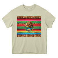 Mossy serape leopard mexican Heavy Core Tee - Jasminsmagicworld