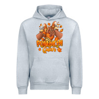 Heather Grey Pumpkin queen Fall black girl sneakers Urban Hoodie - RanaPortraitStore