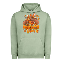 Pigment Oil Green Pumpkin queen Fall black girl sneakers Urban Hoodie - RanaPortraitStore