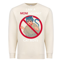 Sandshell i am a mom against cat boys Premium Sweatshirt - PixelFlow