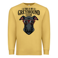 Antique Gold greyhound t  shirt greyhound t  shirt (3) Premium Sweatshirt - PixelFlow