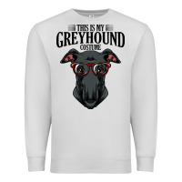 Dove Grey greyhound t  shirt greyhound t  shirt (3) Premium Sweatshirt - PixelFlow