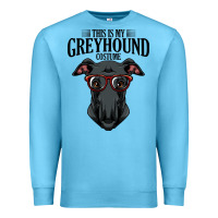 Ocean Blue greyhound t  shirt greyhound t  shirt (3) Premium Sweatshirt - PixelFlow