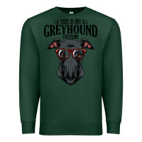 Sports Green greyhound t  shirt greyhound t  shirt (3) Premium Sweatshirt - PixelFlow