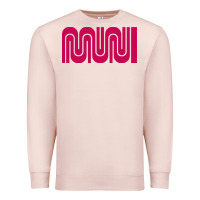 Pale Pink sf muni bart    muni Premium Sweatshirt - PixelFlow