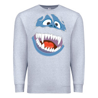 Heather Grey abominable bumble rudolph special Premium Sweatshirt - PixelFlow