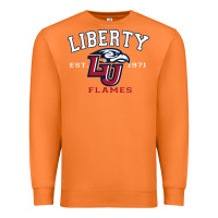 Carrot liberty university flames football lynchburg virginia sparky the eagle Premium Sweatshirt - PixelFlow