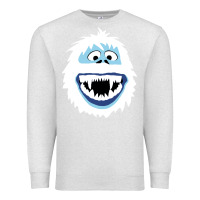 Oatmeal Heather bumble face Premium Sweatshirt - PixelFlow