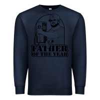 Navy Gary Plauche Premium Sweatshirt - PixelFlow