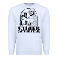 White Gary Plauche Premium Sweatshirt - PixelFlow