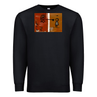 Black It’s Always Sunny Painting Premium Sweatshirt - PixelFlow
