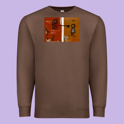 It’s Always Sunny Painting Premium Sweatshirt Designed By Pixelflow