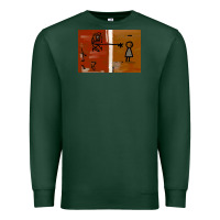 Sports Green It’s Always Sunny Painting Premium Sweatshirt - PixelFlow