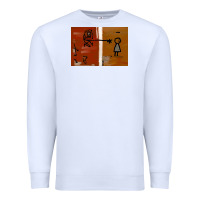 White It’s Always Sunny Painting Premium Sweatshirt - PixelFlow